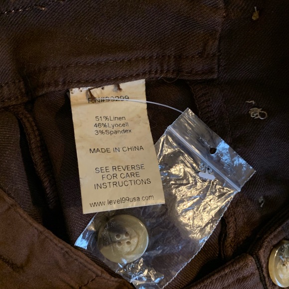 NWT Level 99 • Anthro • Wide Leg Sailor Trousers - Picture 8 of 8